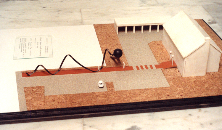 Modell Wegplastik 1989 Bild3